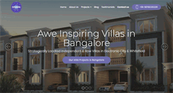 Desktop Screenshot of daiwikhousing.com